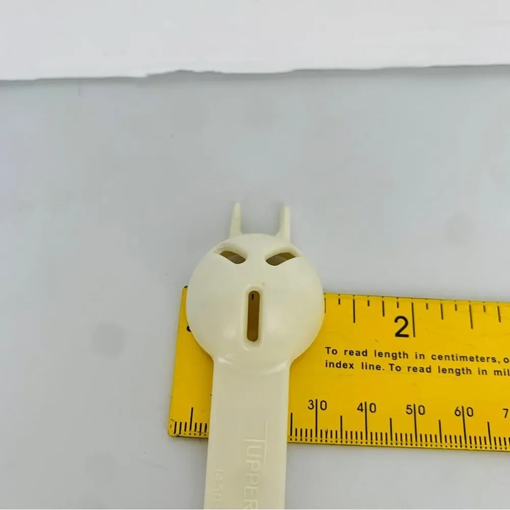 Vintage Tupperware Olive Spoon Fork